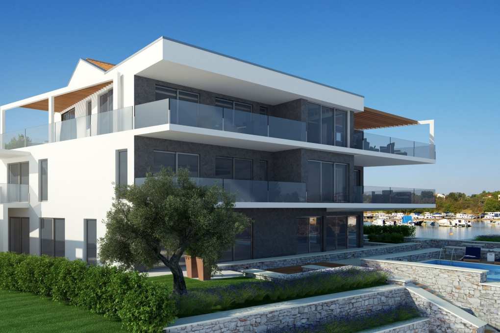 Kup luksusowe nieruchomości nad morzem w Chorwacji - Panorama Scouting.