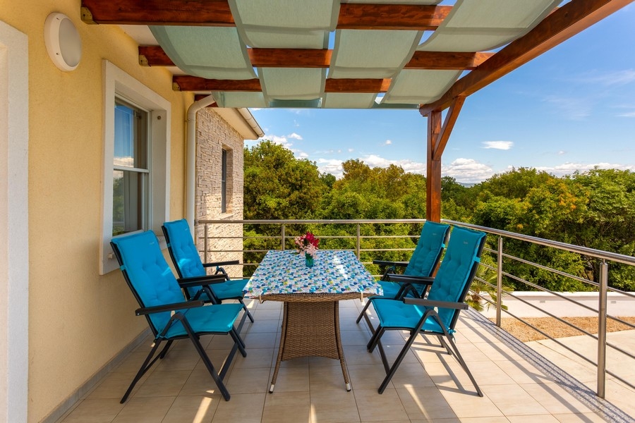 Jedna z czterech sypialni.