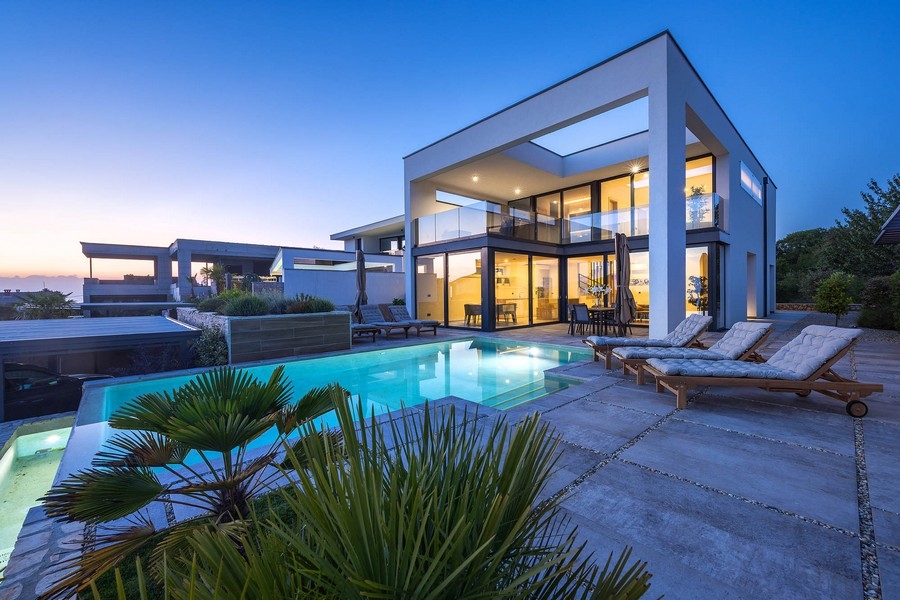 Na sprzedaż nowo wybudowana willa na Krk (wyspa z mostem).